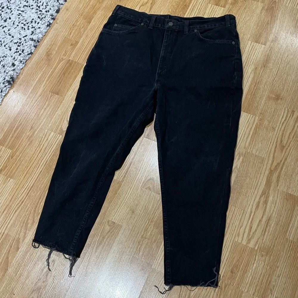 Vintage Black Levi’s Jeans with Orange Tab - Picture 1 of 4